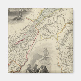 Imán Canadá Oriental Y Nueva Brunswick