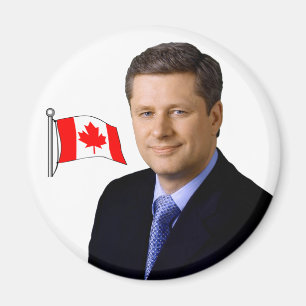 Imán Canadá P.M. Stephen Harper