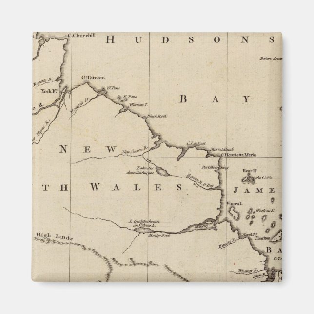 Imán Canadá, punto norte Louisiana (Frente)