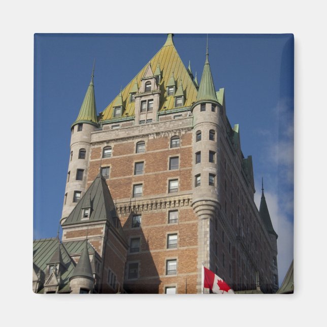 Imán Canadá, Quebec, Ciudad de Quebec. Fairmont Chateau (Frente)