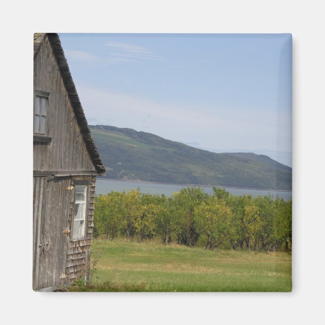 Imán Canadá, Quebec, L'isle-aux-Coudres, (Frente)