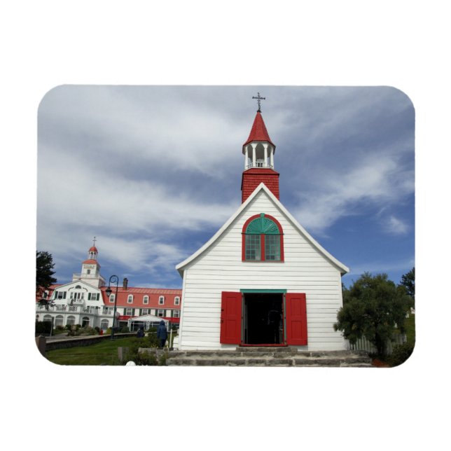 Imán Canadá, Quebec, Tadoussac. Petite Chapelle, (Horizontal)
