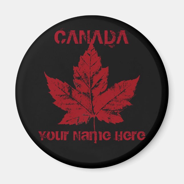 Imán Canada Souvenir Fridge Magnet (Frente)