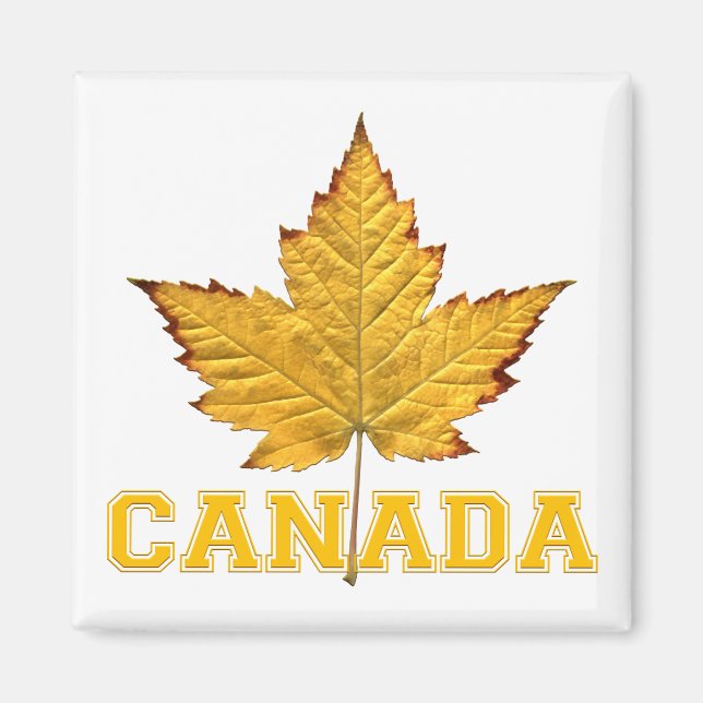 Imán Canadá Souvenir Fridge Magnet Canada Keepsake (Frente)