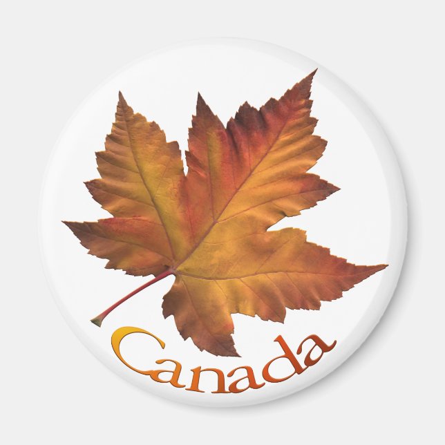 Imán Canadá Souvenir Fridge Magnet Canada Keepsake (Frente)