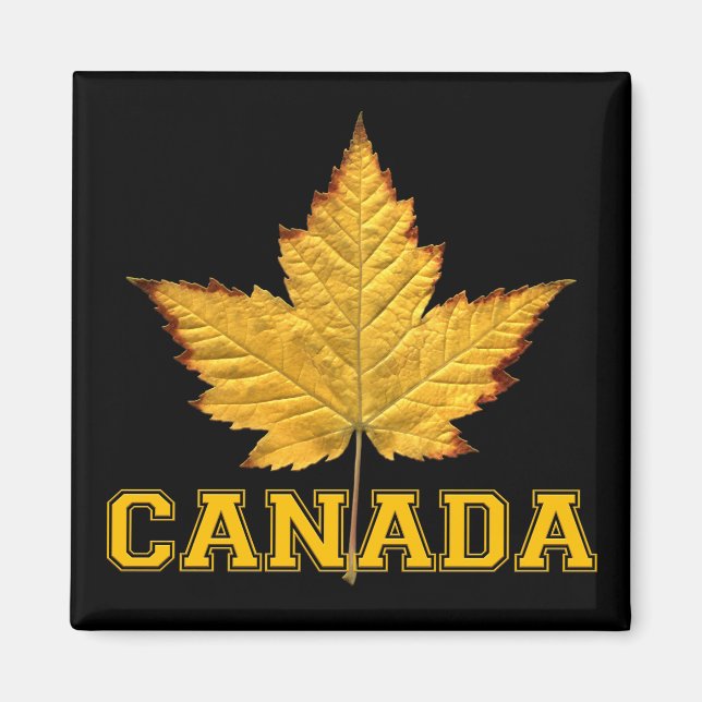 Imán Canadá Souvenir Fridge Magnet Canada Keepsake (Frente)