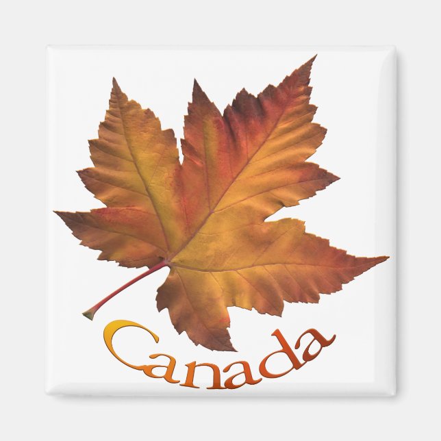 Imán Canadá Souvenir Fridge Magnet Canada Keepsake (Frente)