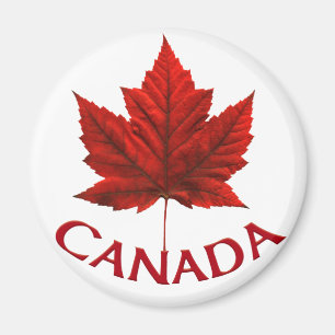 Imán Canadá Souvenir Fridge Magnet Canada Maple Leaf