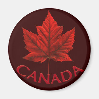 Imán Canadá Souvenir Fridge Magnet Canada Maple Leaf