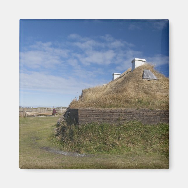 Imán Canadá, Terranova y Labrador, L'Anse Aux 4 (Frente)