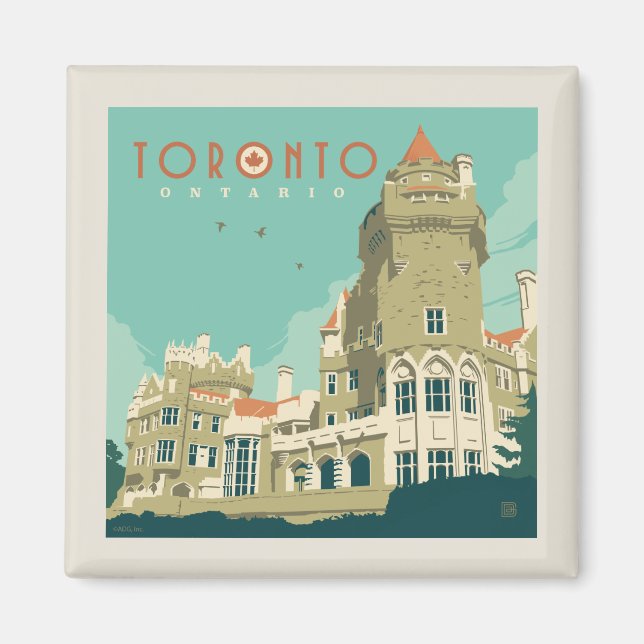 Imán Canada | Toronto, Casa Loma (Frente)