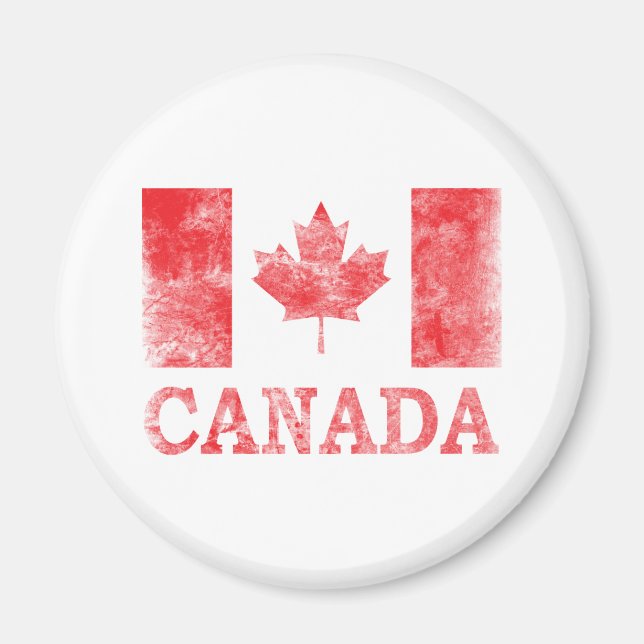 Imán Canadá Vintage (Frente)