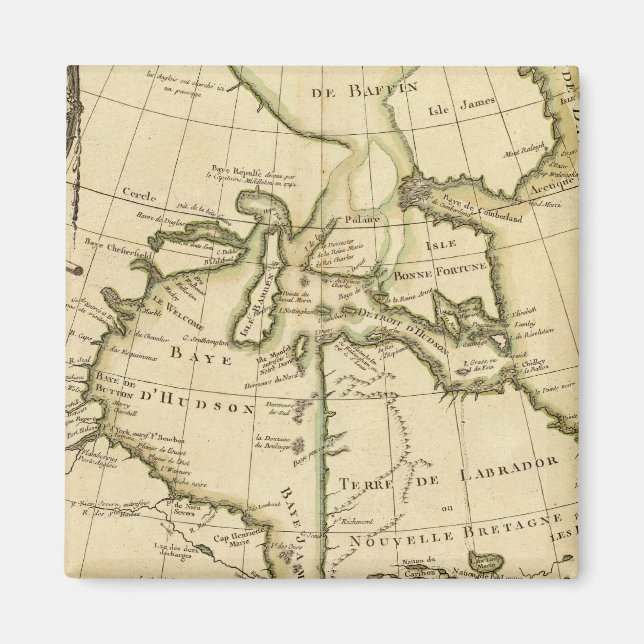 Imán Canadá y Groenlandia (Frente)