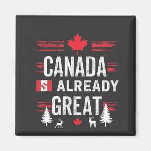 Imán Canadá ya es grande Anti MAGA Anti Trump