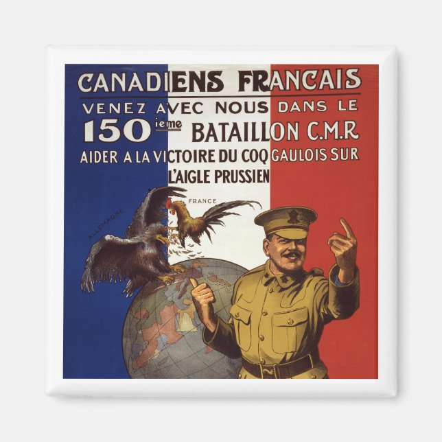 Imán Canadiens Francais (Frente)