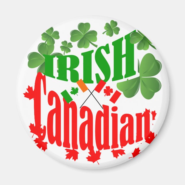 Imán Canadiense irlandés (Frente)