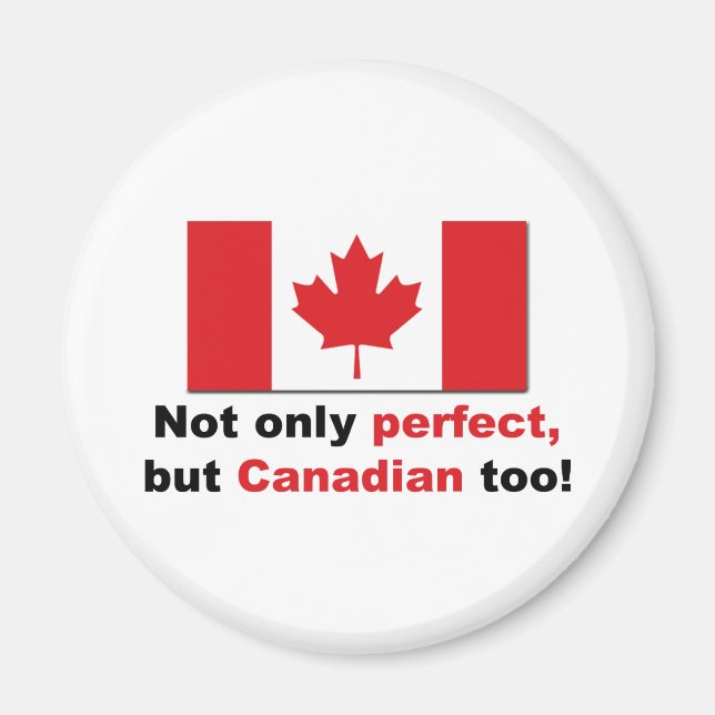Imán Canadiense perfecto (Frente)