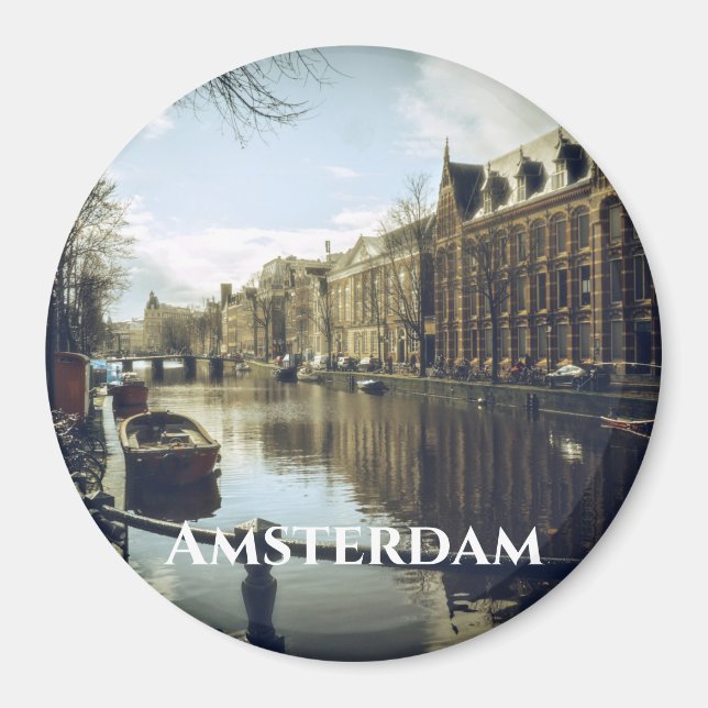Imán Canal de Amsterdam (Frente)
