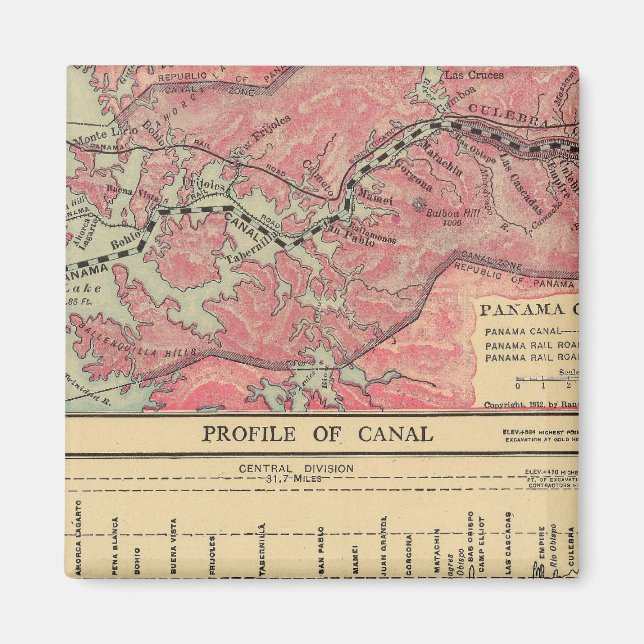 Imán Canal de Panamá (Frente)