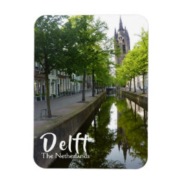 Imán Canal Delft y Oude Kerk