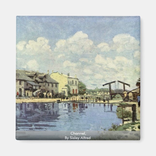 Imán Canal, Por Sisley Alfred (Frente)