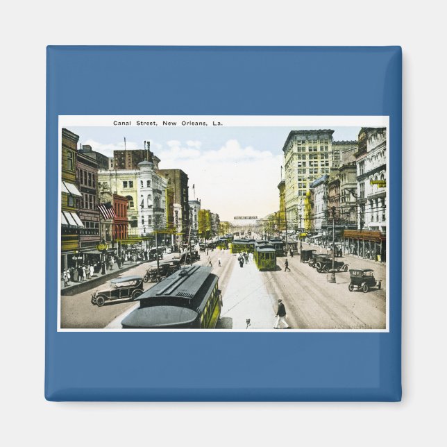 Imán Canal Street, Nueva Orleans, Luisiana (Frente)