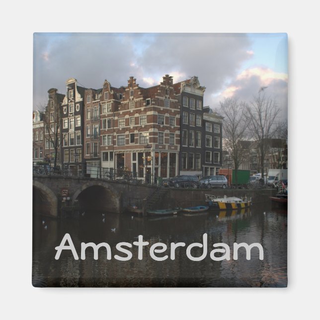 Imán Canales de Amsterdam (Frente)
