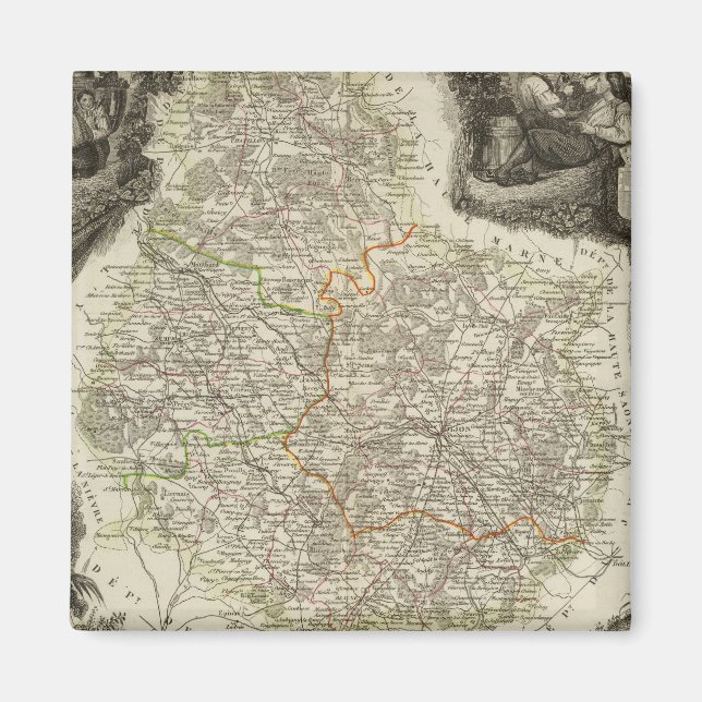 Imán Canales y carreteras (Frente)