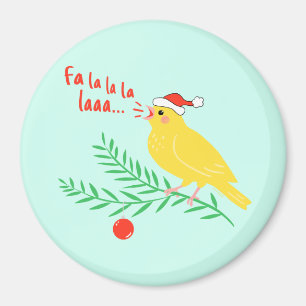 Imán Canario Cantante de Navidad