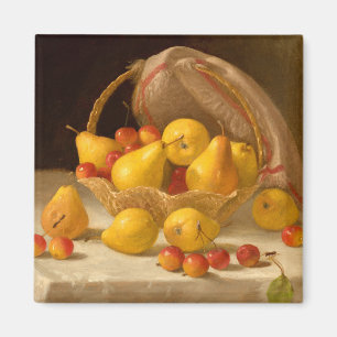 Imán Canasta de pieñas y manzanas