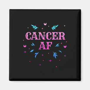 Imán Cáncer Af Cáncer Rosa Rótulo Zodiaco Horoscopio Na