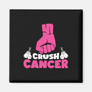 Imán Cáncer de aplastante Boxeo Cinta rosa Cáncer de Ma