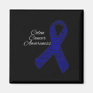 Imán Cáncer de colon Camisetas Cinta de sensibilización