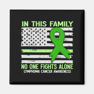 Imán Cáncer de Linfoma en Mujeres Bandera EEUU Cáncer d