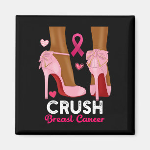 Imán Cáncer De Mama Aplastante En Octubre Usamos Negro 