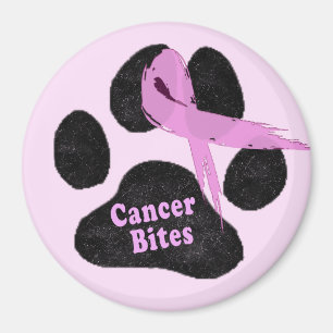 Imán Cáncer de Mama Canino Muerde la Pata del Perro y C