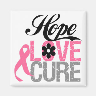 Imán Cáncer de mama ESPERANZA AMAR Regalos CURE