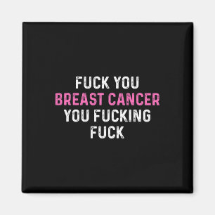 Imán Cáncer de Mama Fck Divertido Concienciación sobre 