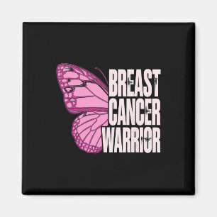 Imán Cáncer de Mama Guerrero Mariposa Cáncer de Mama Aw