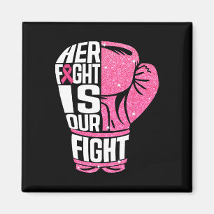 Imán Cáncer de Mama Su Lucha Es Nuestros Guantes De Box