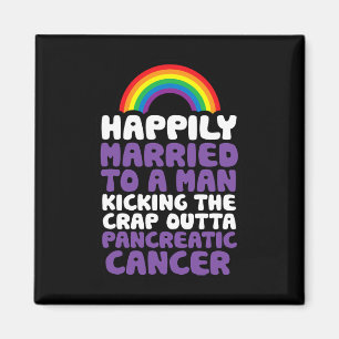 Imán Cáncer de páncreas Gay Husbyand Cita de apoyo Orgu