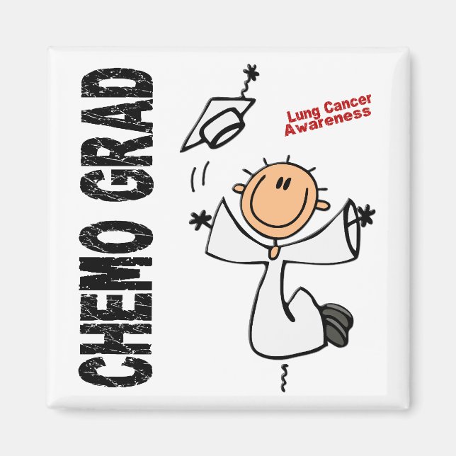 Imán Cáncer de pulmón CHEMO GRAD 1 (Frente)