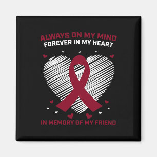 Imán Cáncer de Sangre En Memoria De Amigo Mieloma Múlti