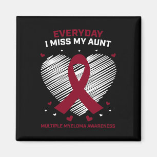 Imán Cáncer de Sangre En Memoria de Mi Tía Mieloma Múlt