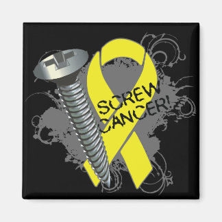Imán Cáncer del tornillo - Grunge - cáncer testicular