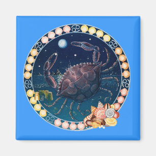 Imán ¡Cáncer del zodiaco - modifiqúelo para requisit