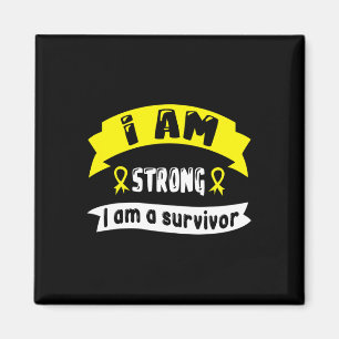 Imán Cáncer infantil Soy Fuerte Soy Sobreviviente