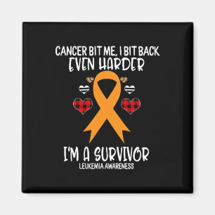 Imán Cáncer me cago más difícil soy sobreviviente leuce