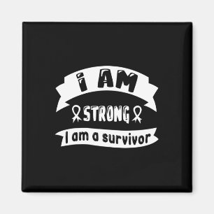 Imán Cáncer Pancreático Soy Fuerte Soy Sobreviviente