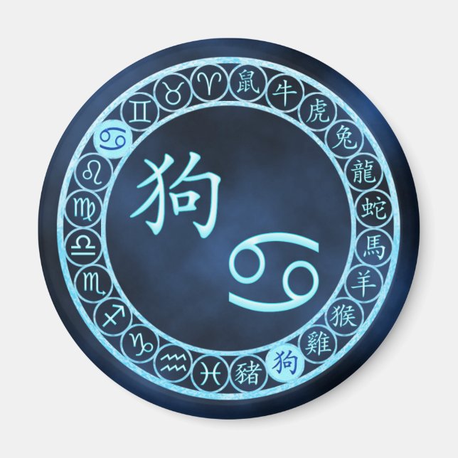 Imán Cáncer/Perro (Frente)